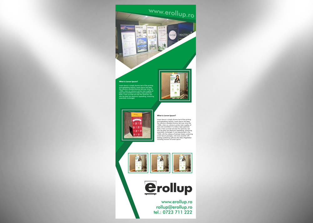 grafica roll-up 85x200